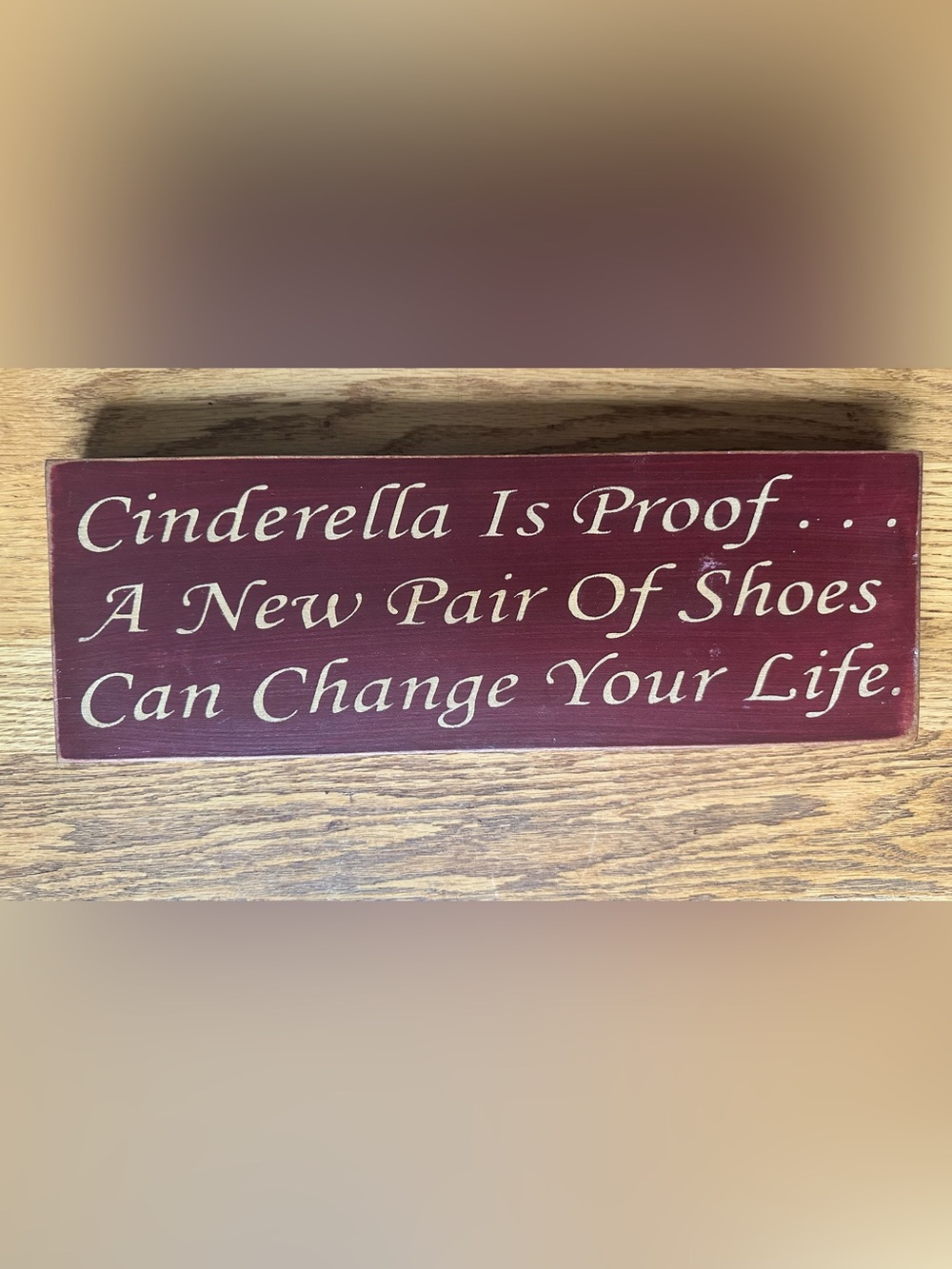 Cinderella Is Proof A New Pair Of Shoes Can Change Your Life Bedroom Wall Decor - Picture 2 of 9